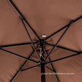 Polyester Fabric Outdoor Umbrella Adjustable patio sunshade umbrella Supplier